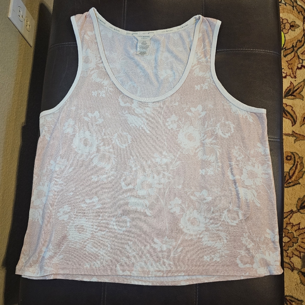 Lucky Brand Floral Tank Top